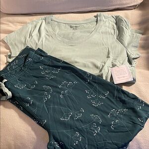 Elegant Mint Pajama Set by Honeydew